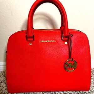 Michael Kora purse Red